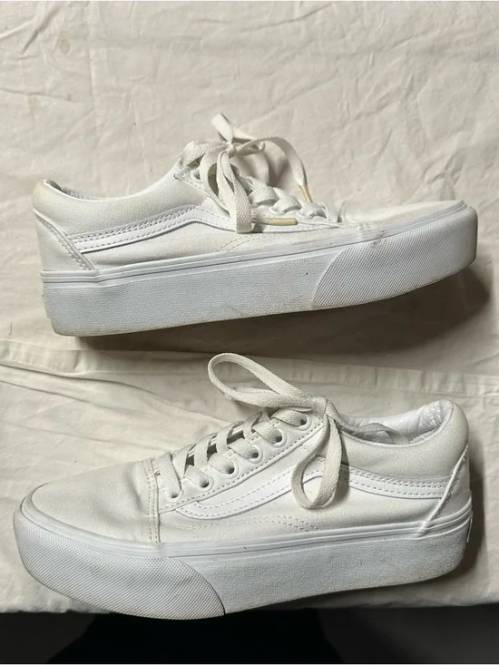 Women’s old skool platform vans - Picture 5 of 7